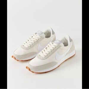 Nike Retro Runner Sneakers in White, Light Gray and Gum